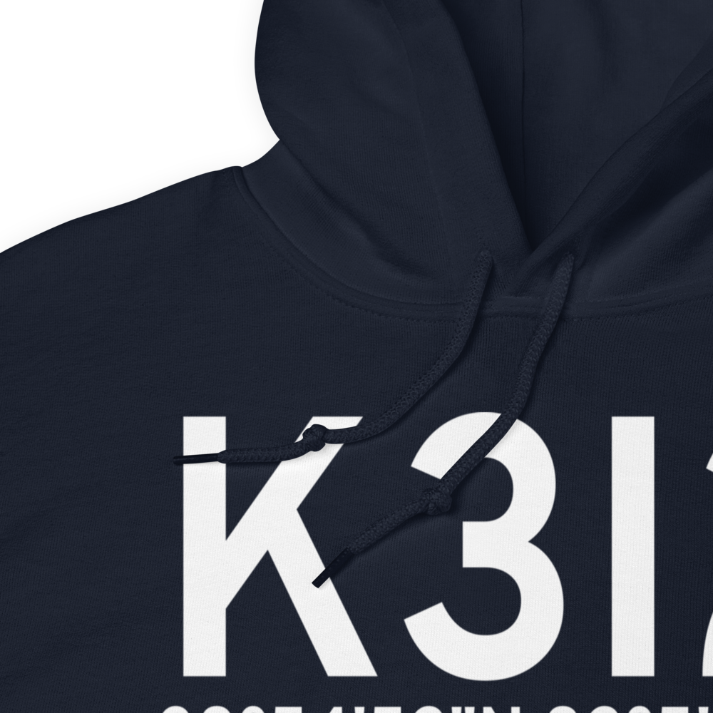 Mason County Airport (K3I2) ICAO Hoodie Sweatshirt 