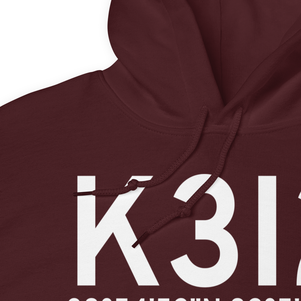 Mason County Airport (K3I2) ICAO Hoodie Sweatshirt 