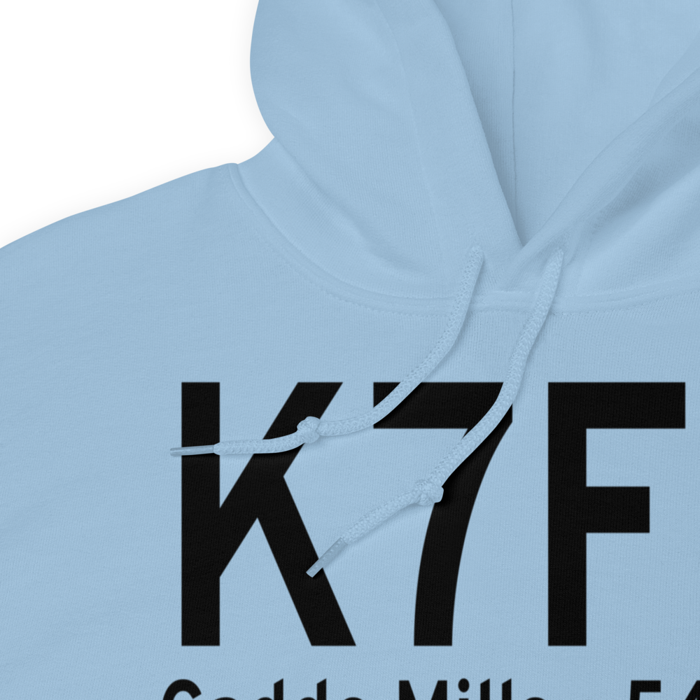 Caddo Mills Municipal Airport (K7F3) ICAO Hoodie Sweatshirt 