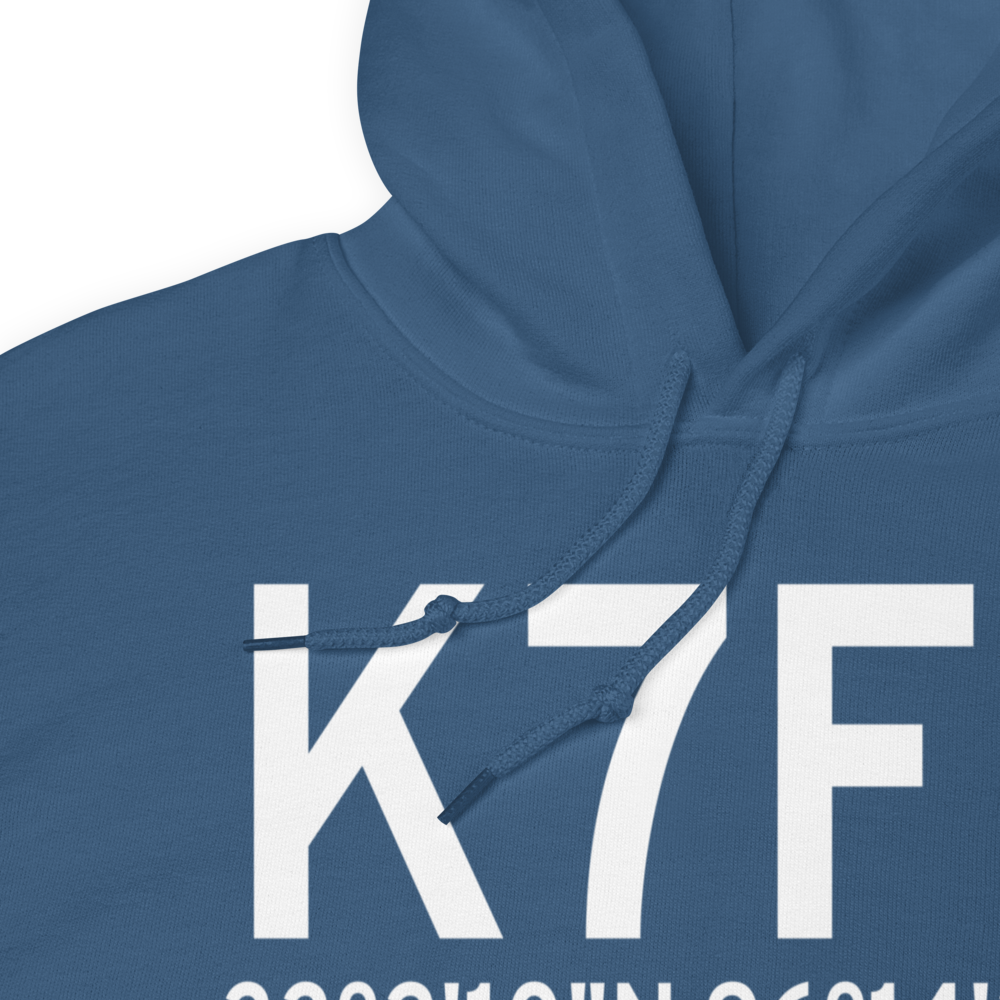 Caddo Mills Municipal Airport (K7F3) ICAO Hoodie Sweatshirt 