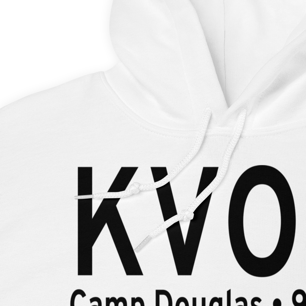 Volk Field (KVOK) ICAO Hoodie Sweatshirt 