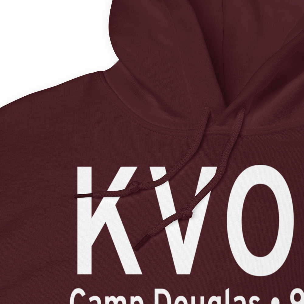 Volk Field (KVOK) ICAO Hoodie Sweatshirt 