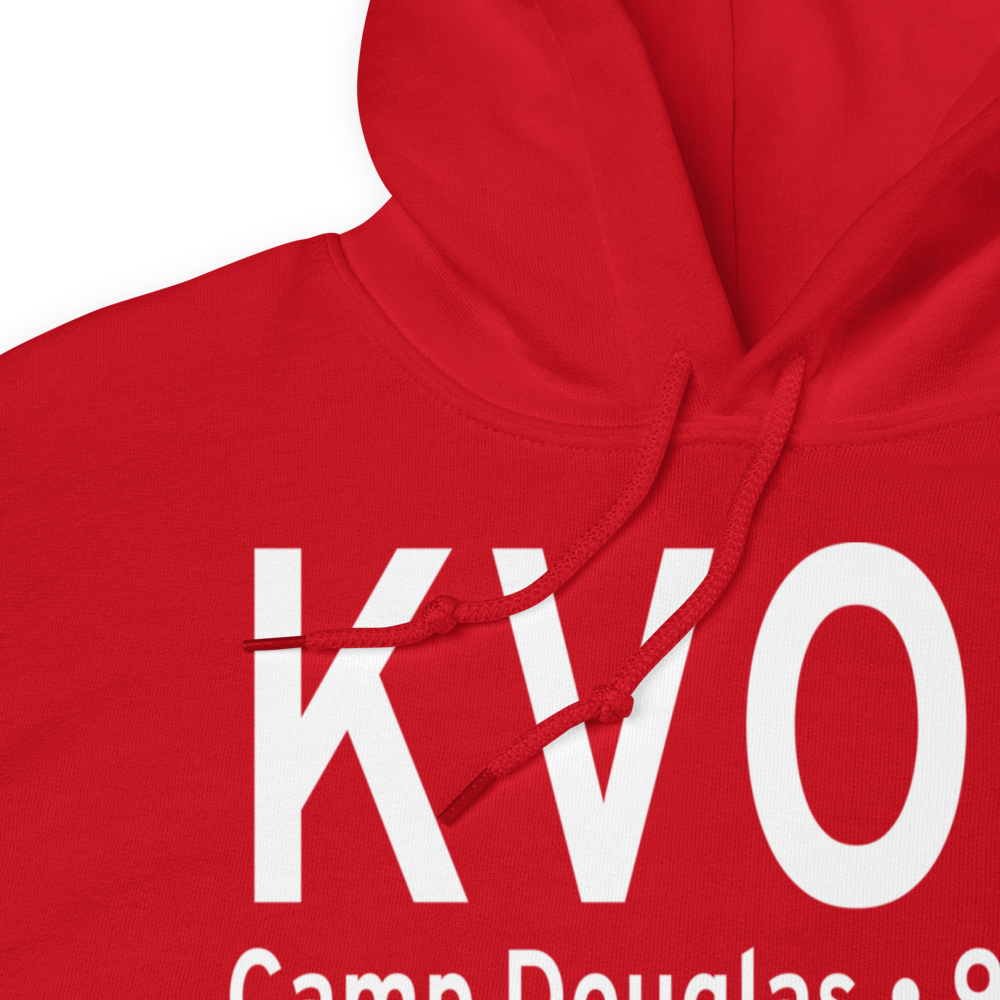 Volk Field (KVOK) ICAO Hoodie Sweatshirt 