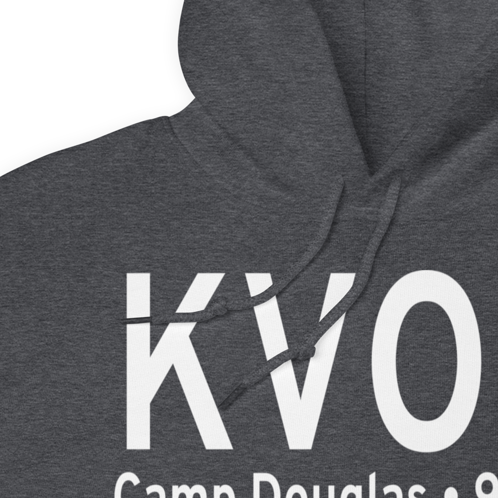 Volk Field (KVOK) ICAO Hoodie Sweatshirt 