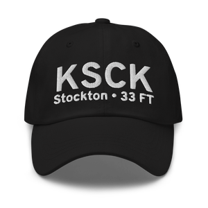 Stockton Metropolitan Airport (KSCK) ICAO Hat