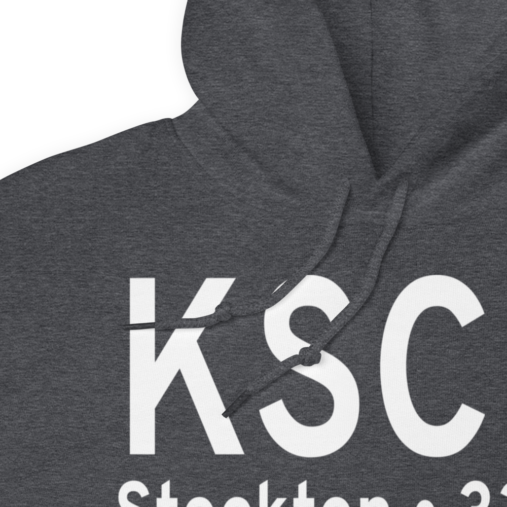 Stockton Metropolitan Airport (KSCK) ICAO Hoodie Sweatshirt 