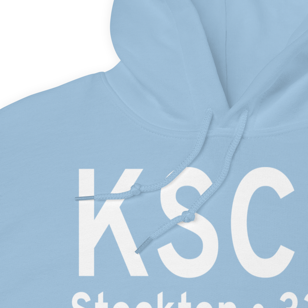 Stockton Metropolitan Airport (KSCK) ICAO Hoodie Sweatshirt 