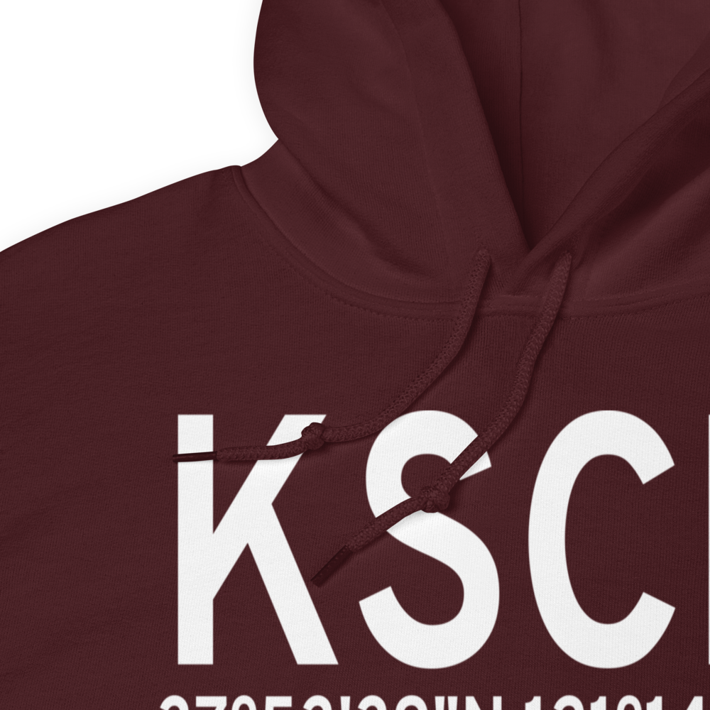 Stockton Metropolitan Airport (KSCK) ICAO Hoodie Sweatshirt 