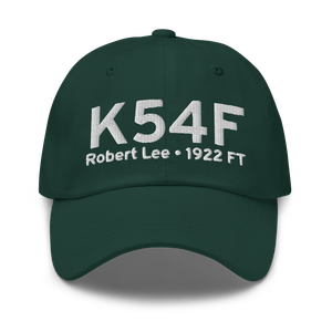 Robert Lee Airport (K54F) ICAO Hat