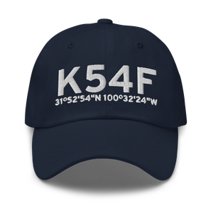 Robert Lee Airport (K54F) ICAO Hat