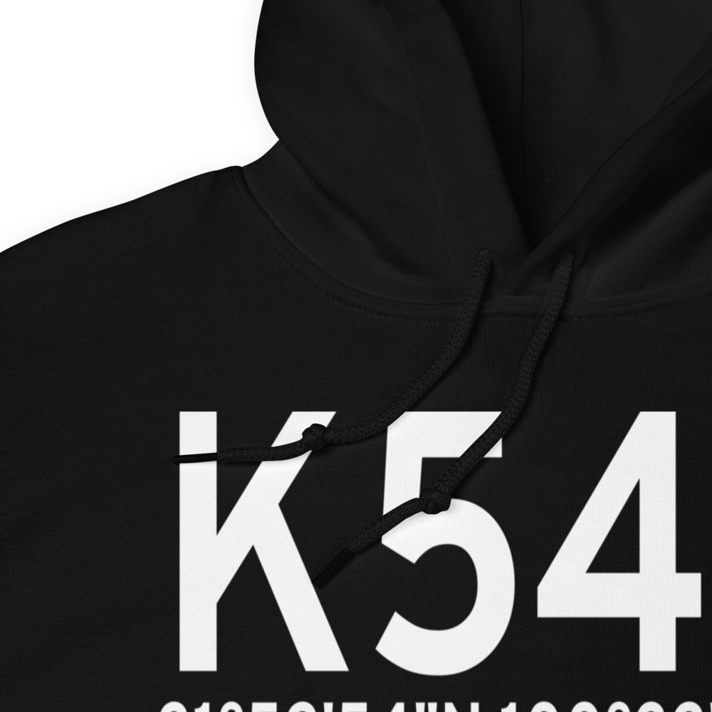 Robert Lee Airport (K54F) ICAO Hoodie Sweatshirt 
