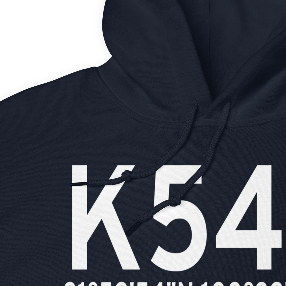 Robert Lee Airport (K54F) ICAO Hoodie Sweatshirt 