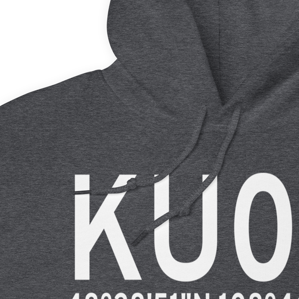 Fort Belknap Agency Airport (KU09) ICAO Hoodie Sweatshirt 