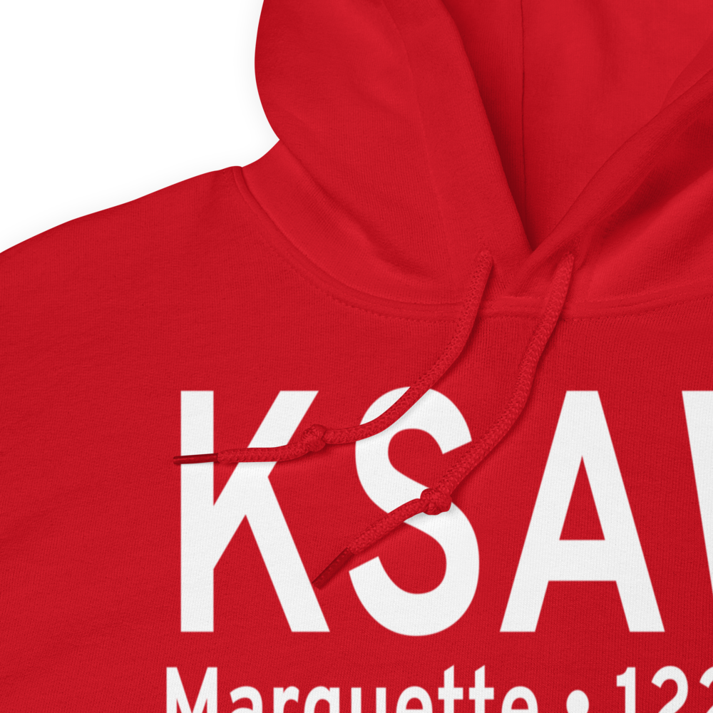 Sawyer International Airport (KSAW) ICAO Hoodie Sweatshirt 