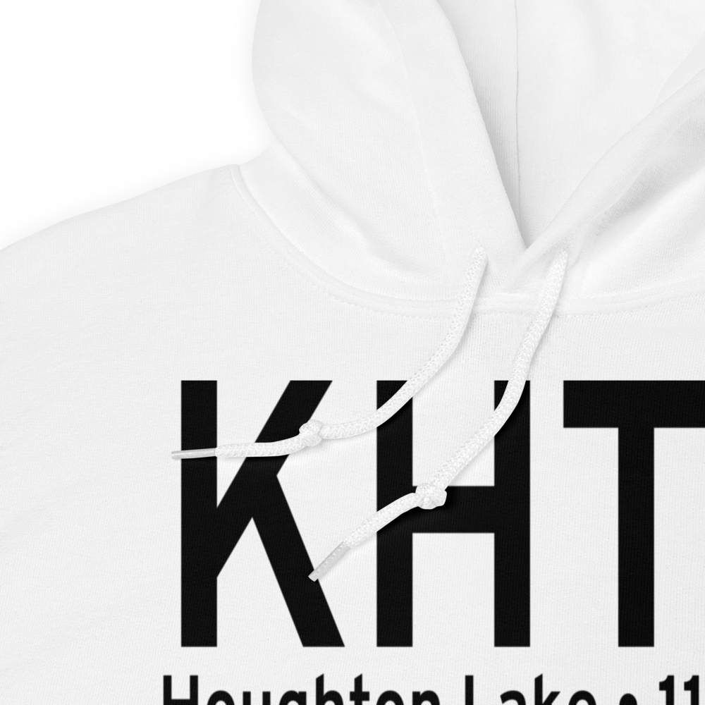 Roscommon County - Blodgett Memorial Airport (KHTL) ICAO Hoodie Sweatshirt 