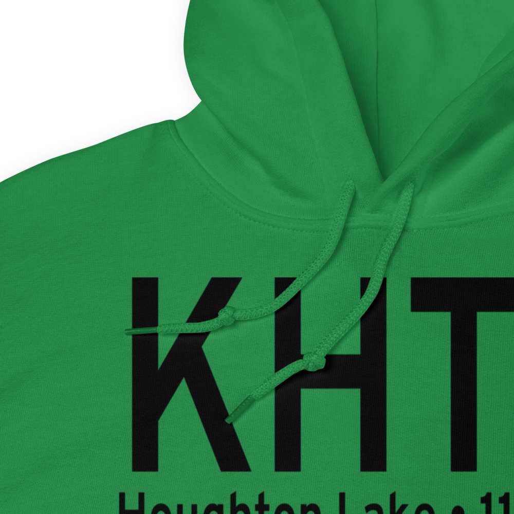 Roscommon County - Blodgett Memorial Airport (KHTL) ICAO Hoodie Sweatshirt 