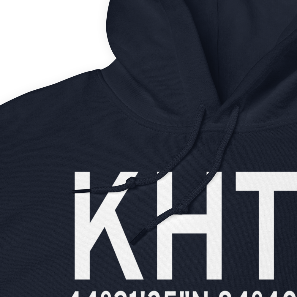 Roscommon County - Blodgett Memorial Airport (KHTL) ICAO Hoodie Sweatshirt 