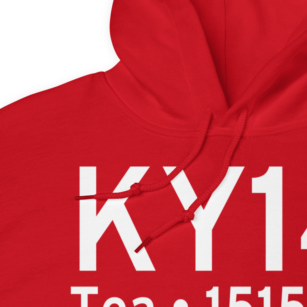 Marv Skie Lincoln County Airport (KY14) ICAO Hoodie Sweatshirt 