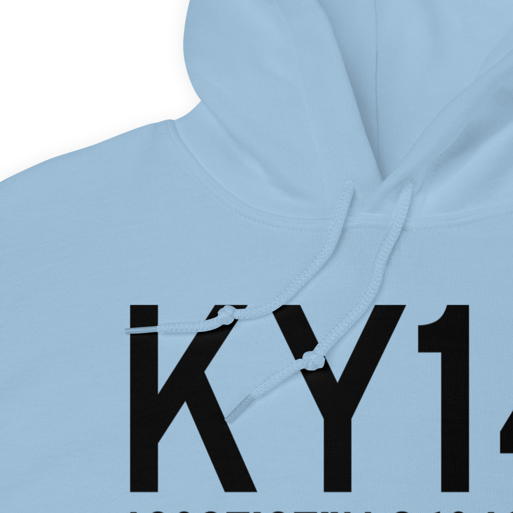 Marv Skie Lincoln County Airport (KY14) ICAO Hoodie Sweatshirt 