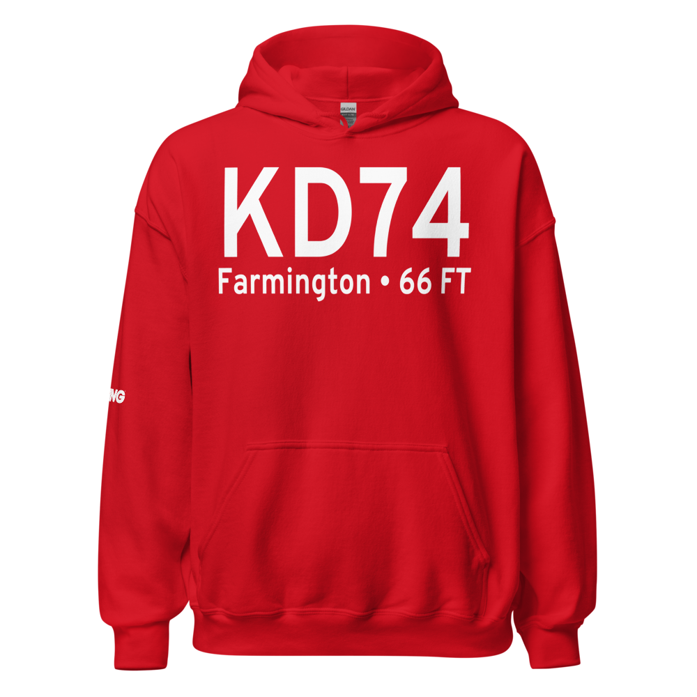 Chorman Airport (KD74) ICAO Hoodie Sweatshirt 