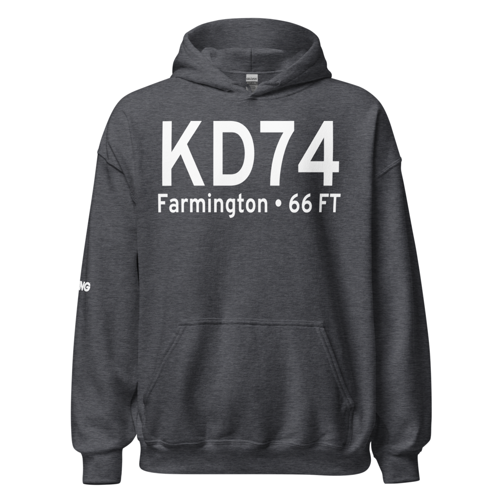 Chorman Airport (KD74) ICAO Hoodie Sweatshirt 