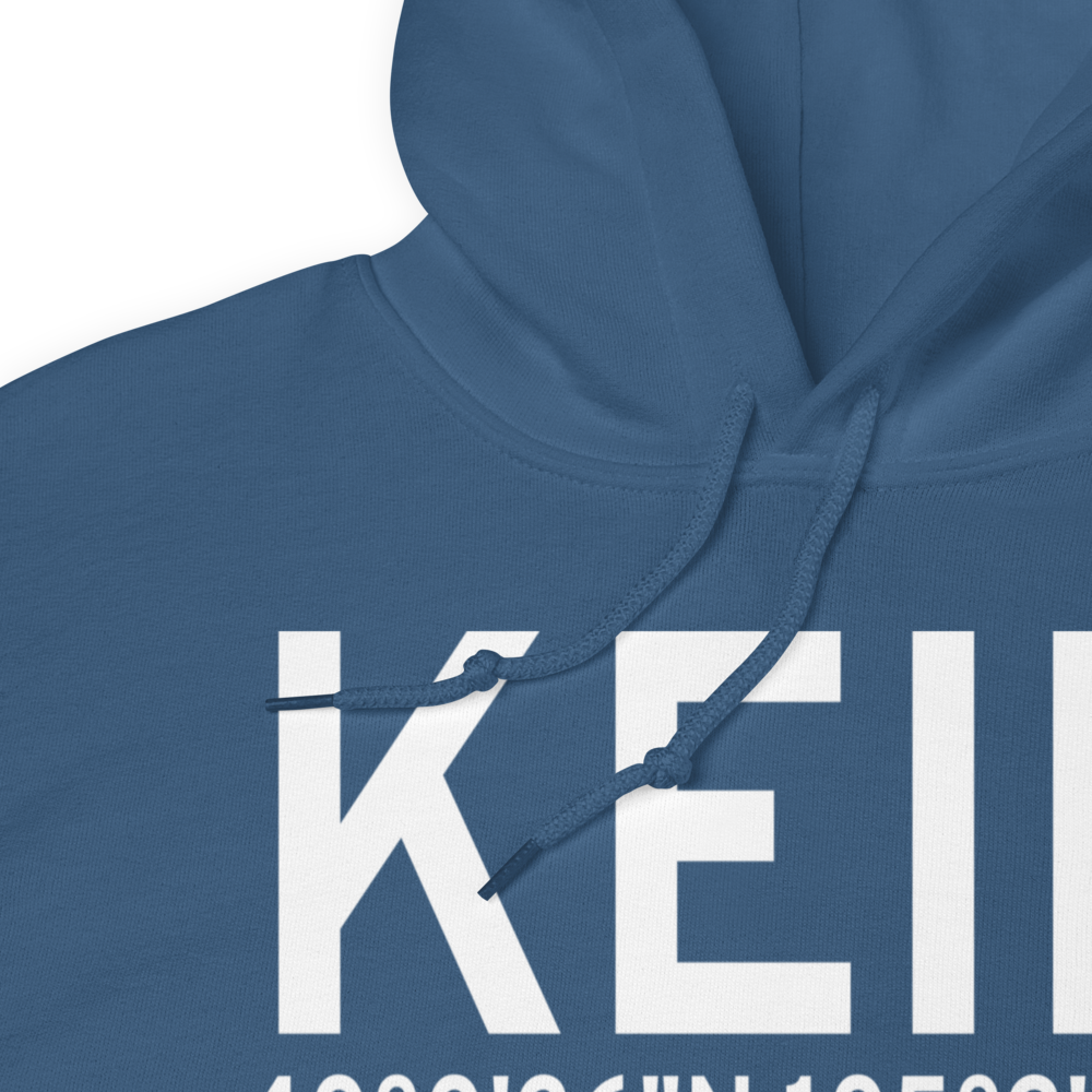 Erie Municipal Airport (KEIK) ICAO Hoodie Sweatshirt 