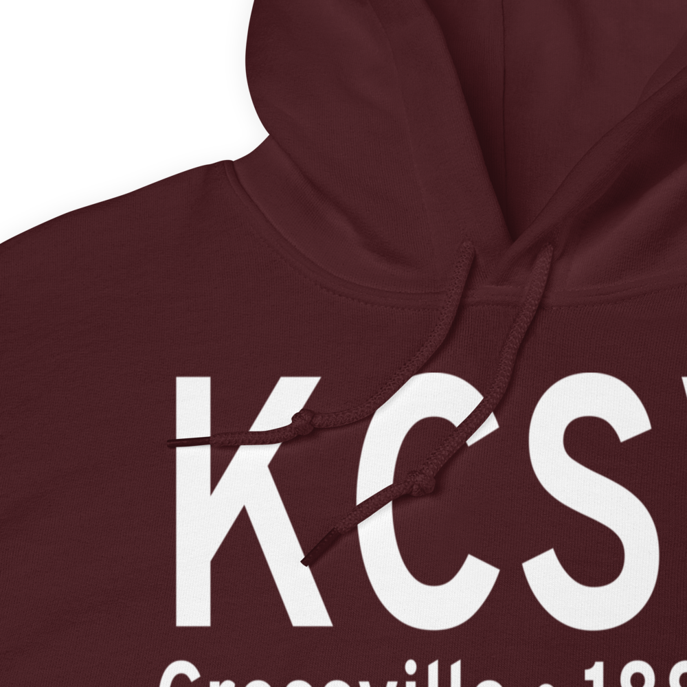 Crossville Memorial Whitson Field (KCSV) ICAO Hoodie Sweatshirt 