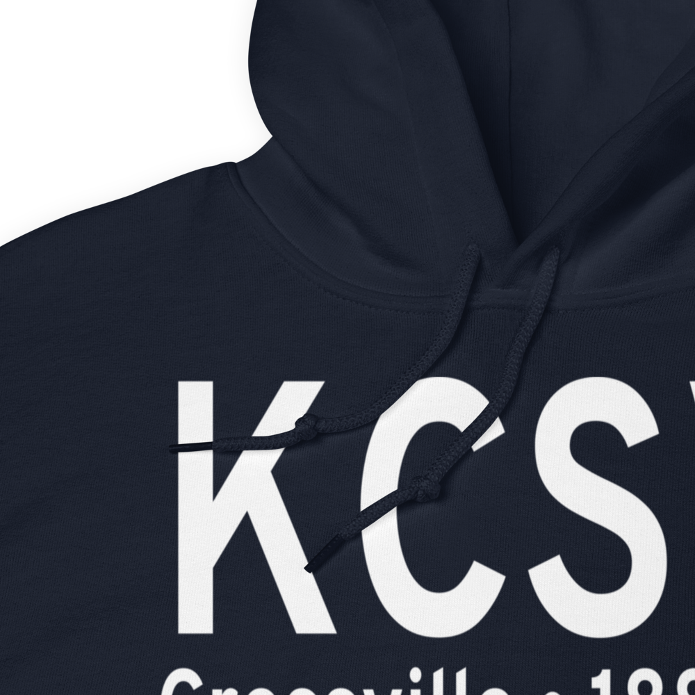 Crossville Memorial Whitson Field (KCSV) ICAO Hoodie Sweatshirt 