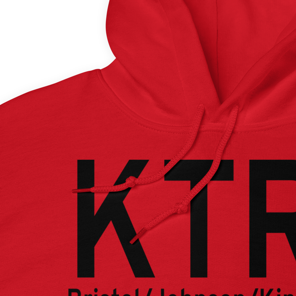 Tri-Cities Regional TN/VA Airport (KTRI) ICAO Hoodie Sweatshirt 
