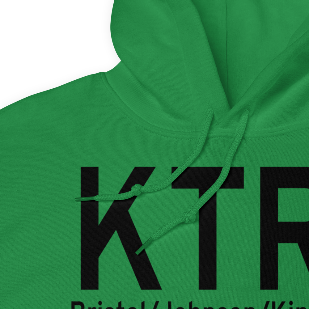 Tri-Cities Regional TN/VA Airport (KTRI) ICAO Hoodie Sweatshirt 