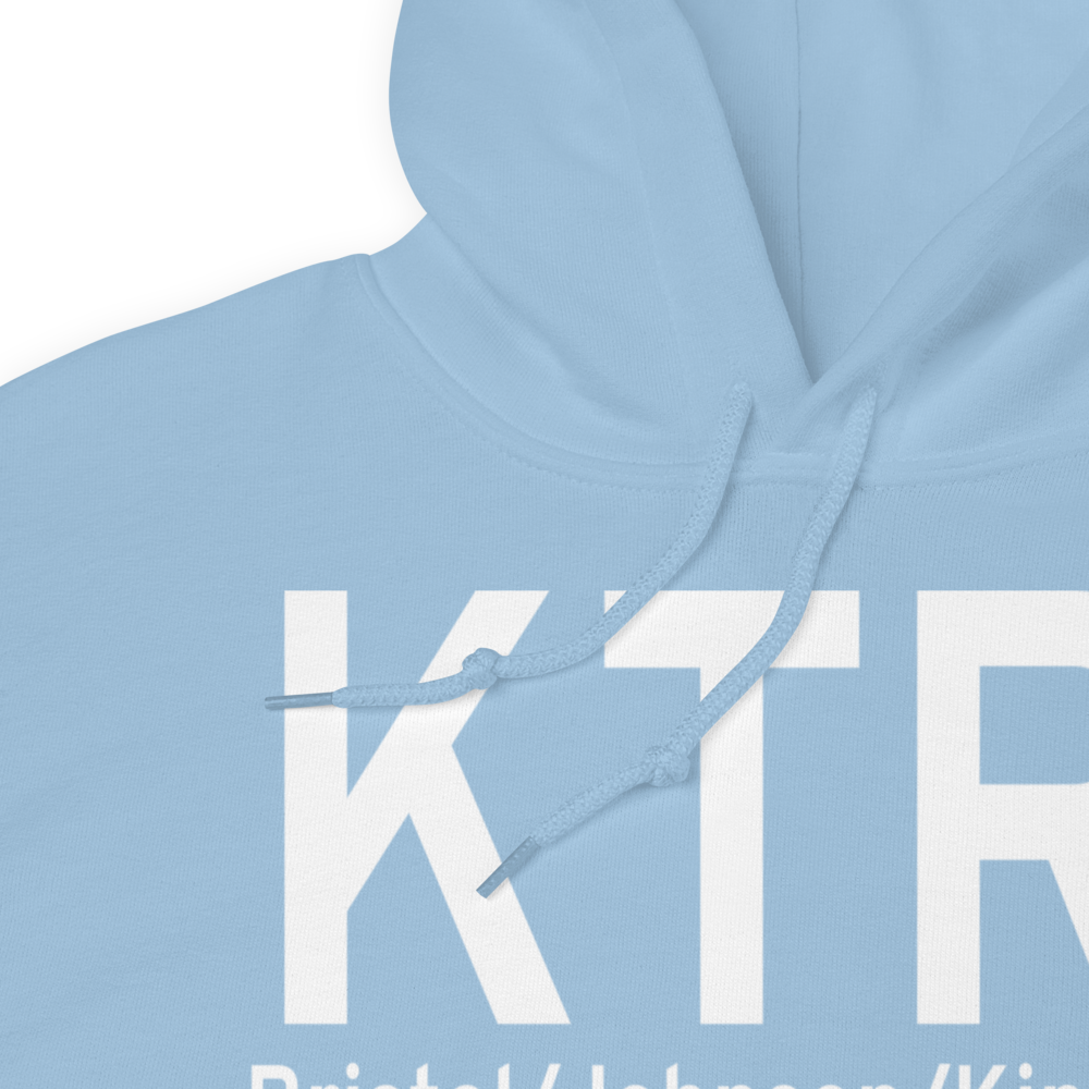 Tri-Cities Regional TN/VA Airport (KTRI) ICAO Hoodie Sweatshirt 