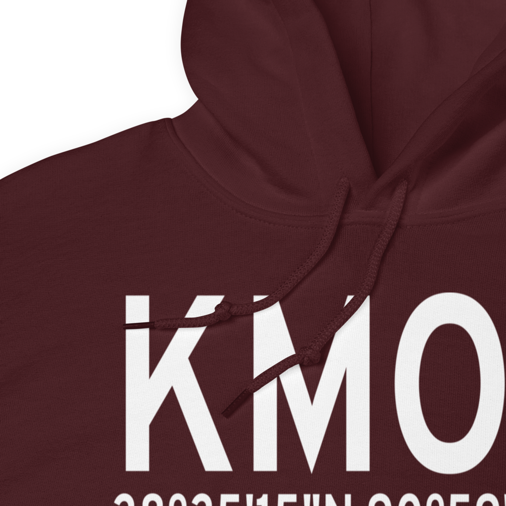 Washington Regional Airport (KMO6) ICAO Hoodie Sweatshirt 