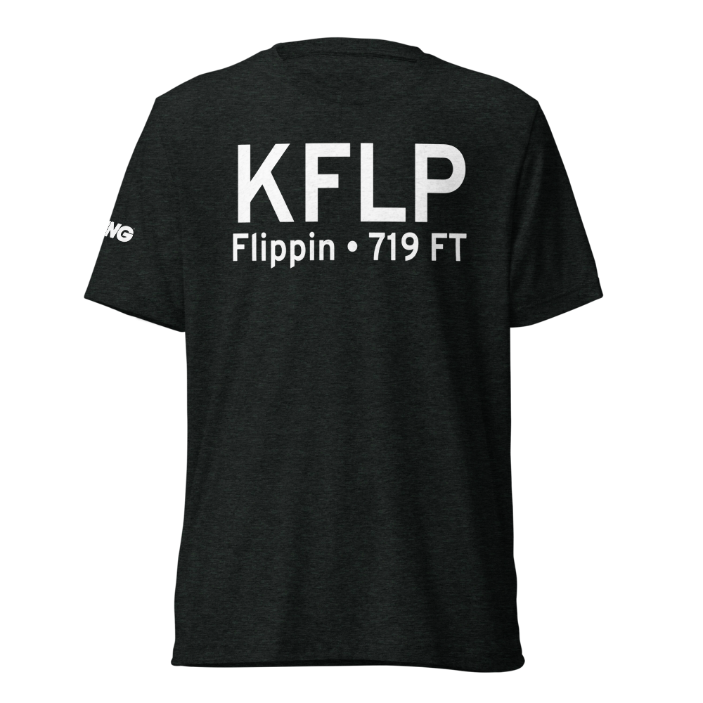 Marion County Regional Airport (KFLP) ICAO Tri-blend T-Shirt 