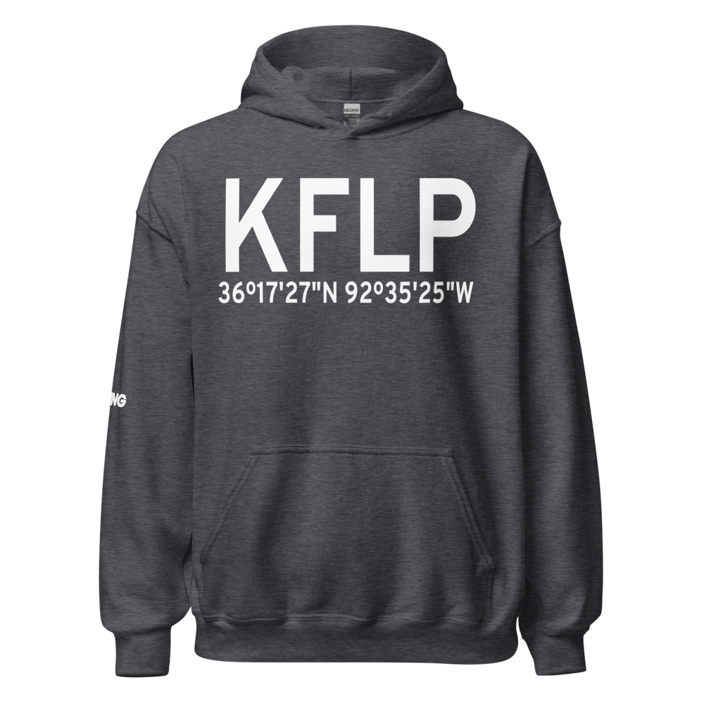 Marion County Regional Airport (KFLP) ICAO Hoodie Sweatshirt 