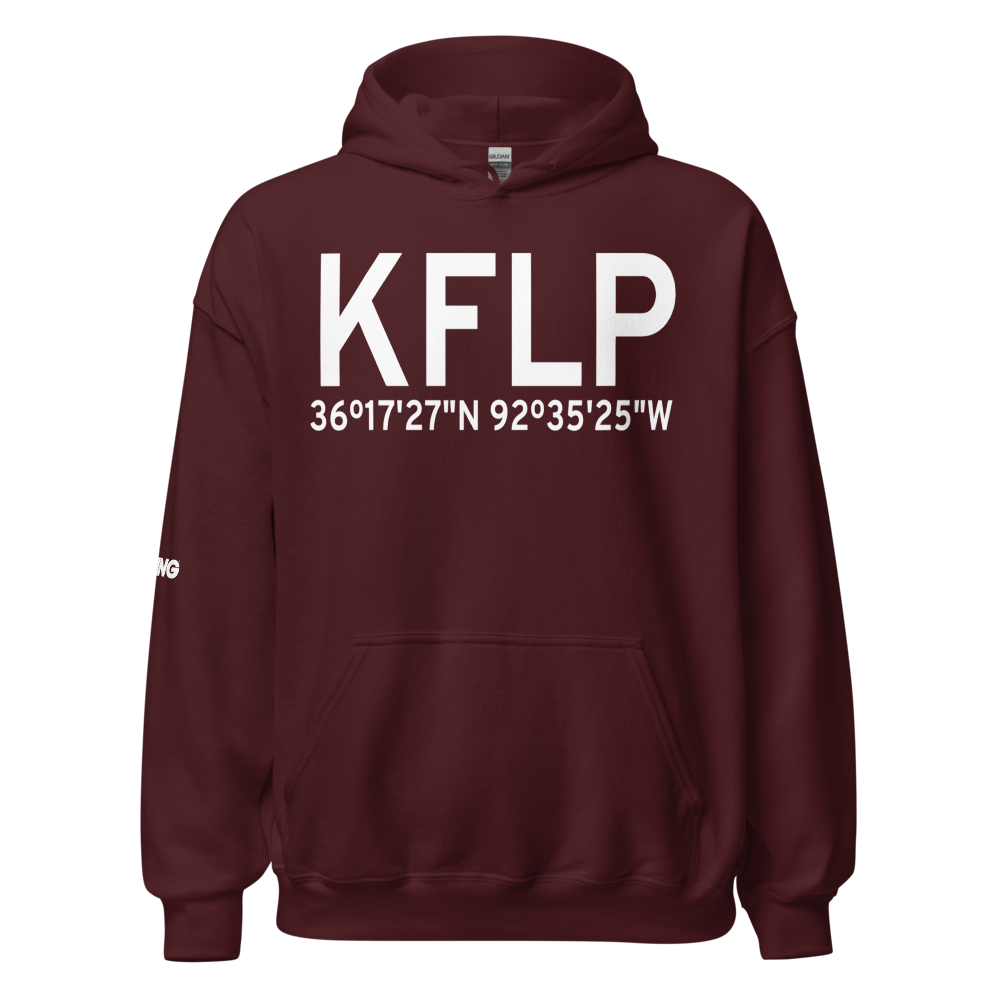 Marion County Regional Airport (KFLP) ICAO Hoodie Sweatshirt 