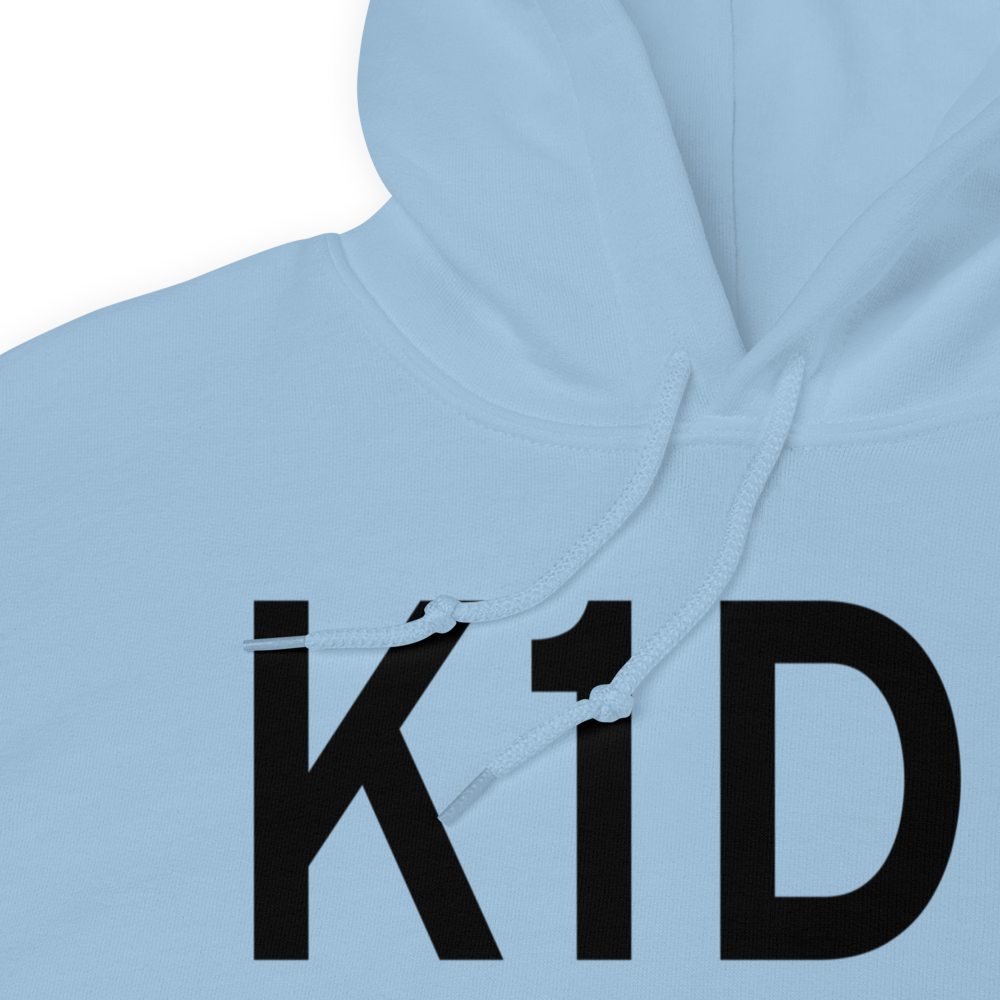 Platte Municipal Airport (K1D3) ICAO Hoodie Sweatshirt 