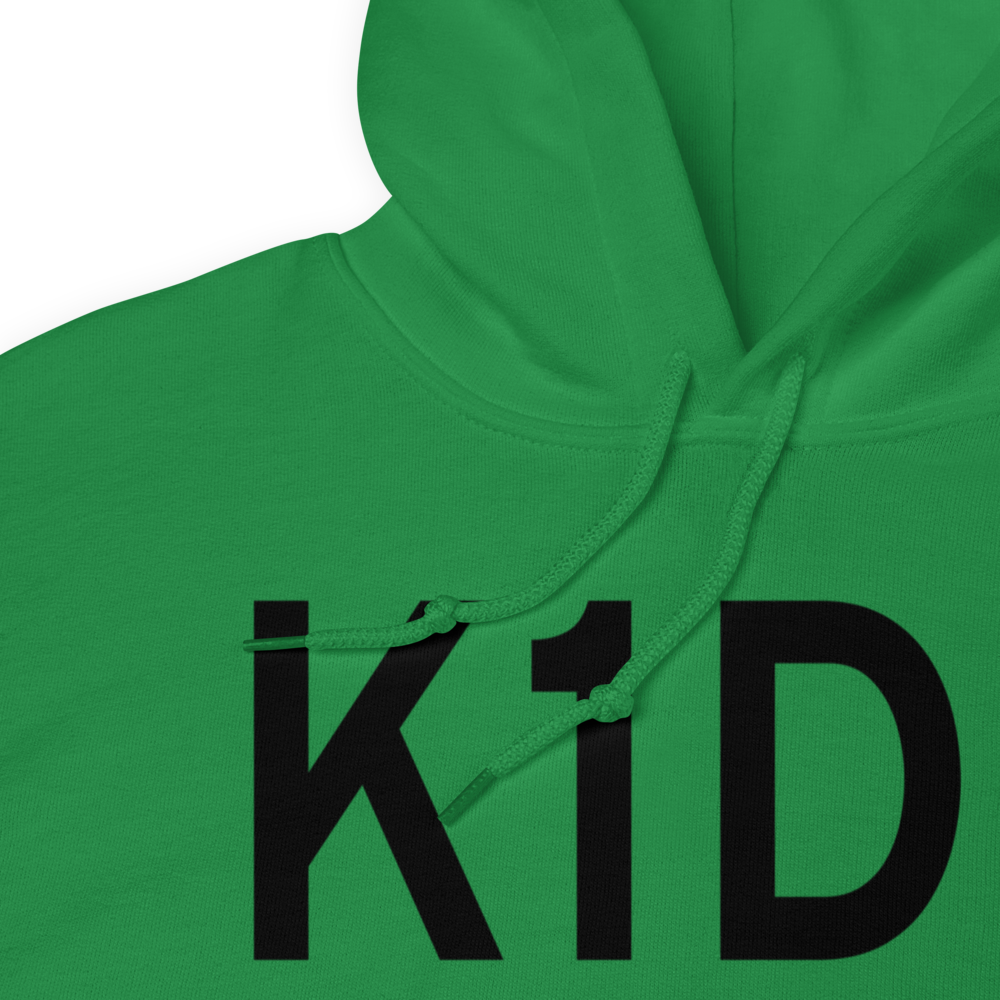 Platte Municipal Airport (K1D3) ICAO Hoodie Sweatshirt 