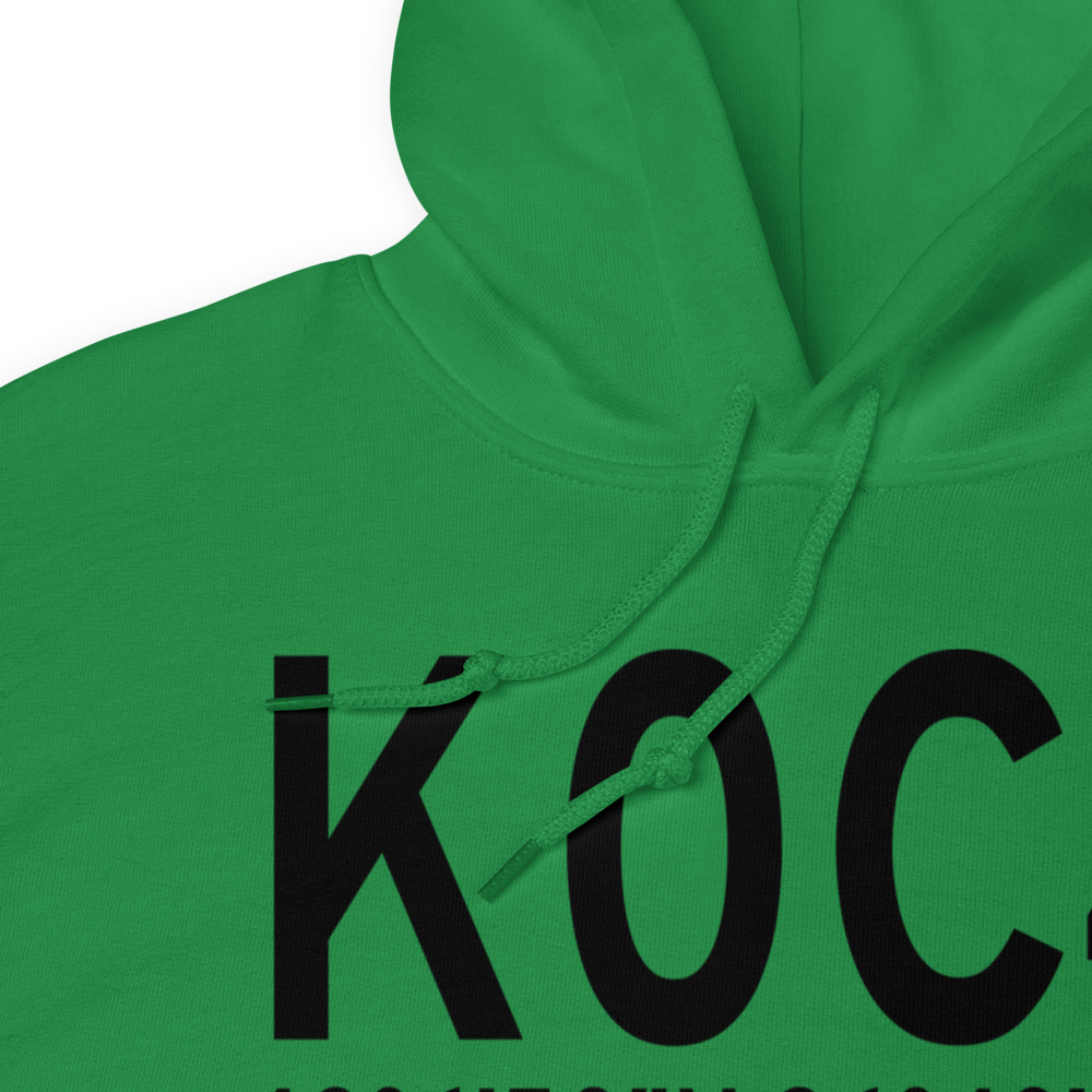 Pender Municipal Airport (K0C4) ICAO Hoodie Sweatshirt 