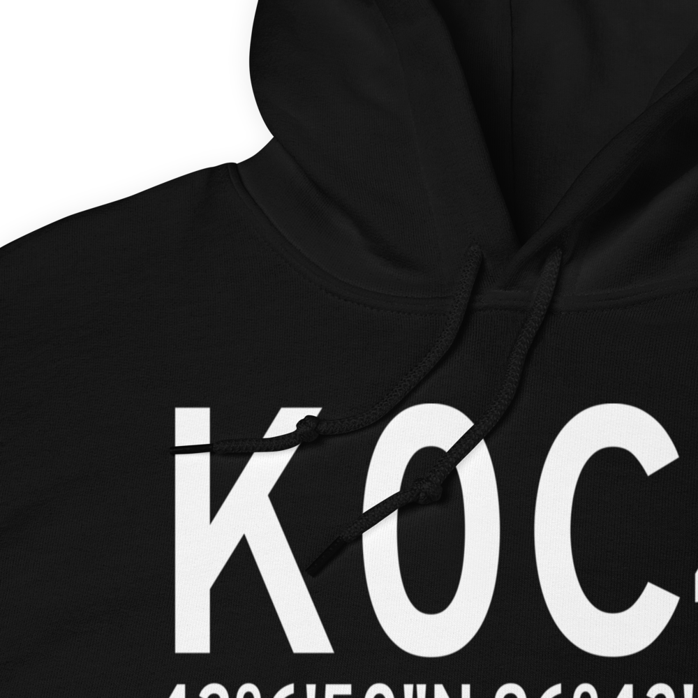 Pender Municipal Airport (K0C4) ICAO Hoodie Sweatshirt 