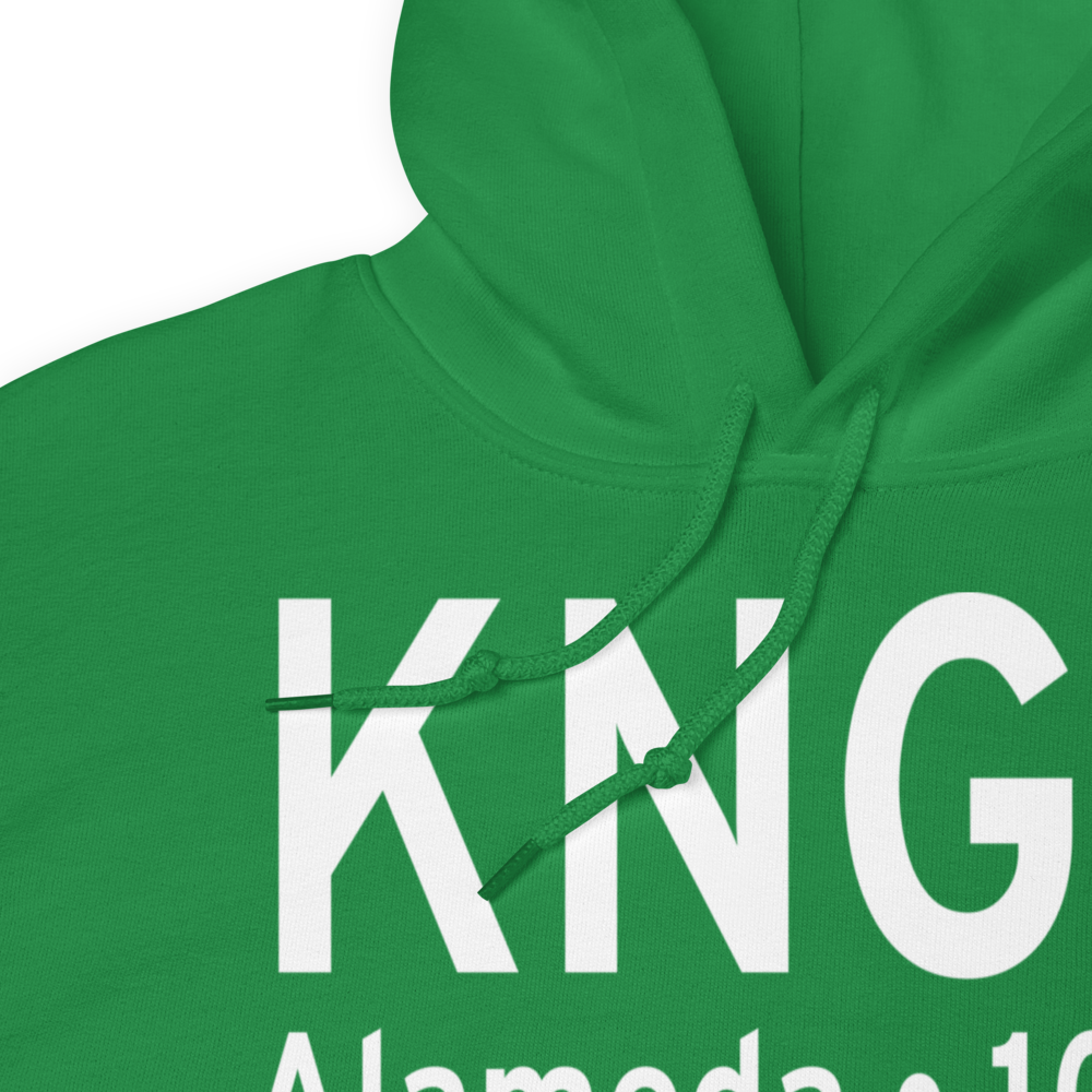 Alameda Naval Air Station (KNGZ) ICAO Hoodie Sweatshirt 