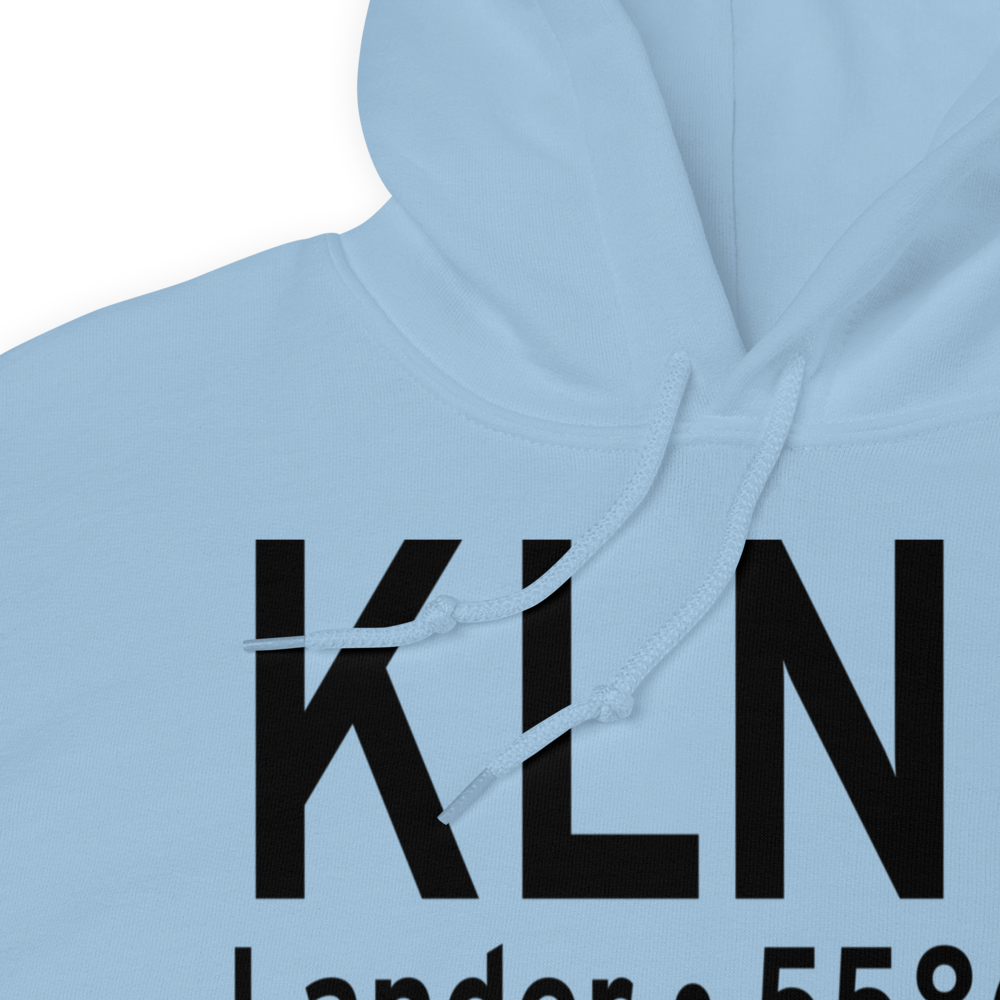 Hunt Field (KLND) ICAO Hoodie Sweatshirt 