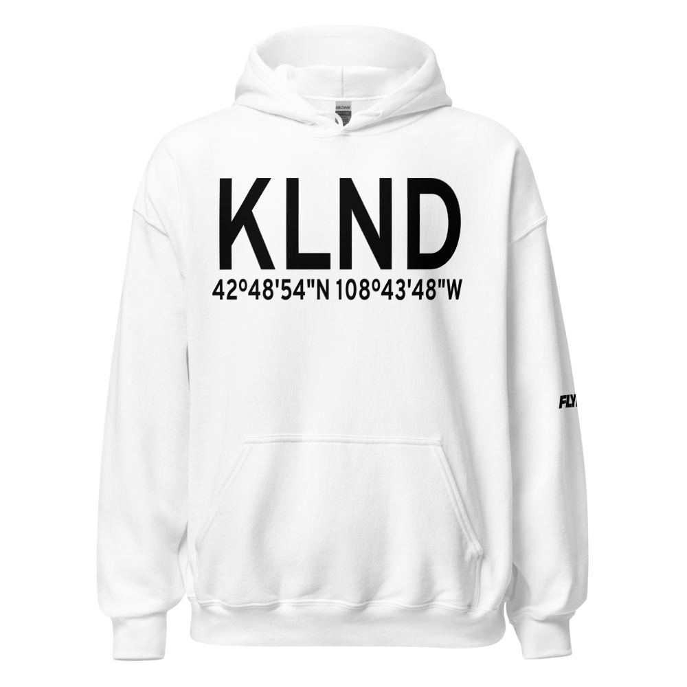 Hunt Field (KLND) ICAO Hoodie Sweatshirt 