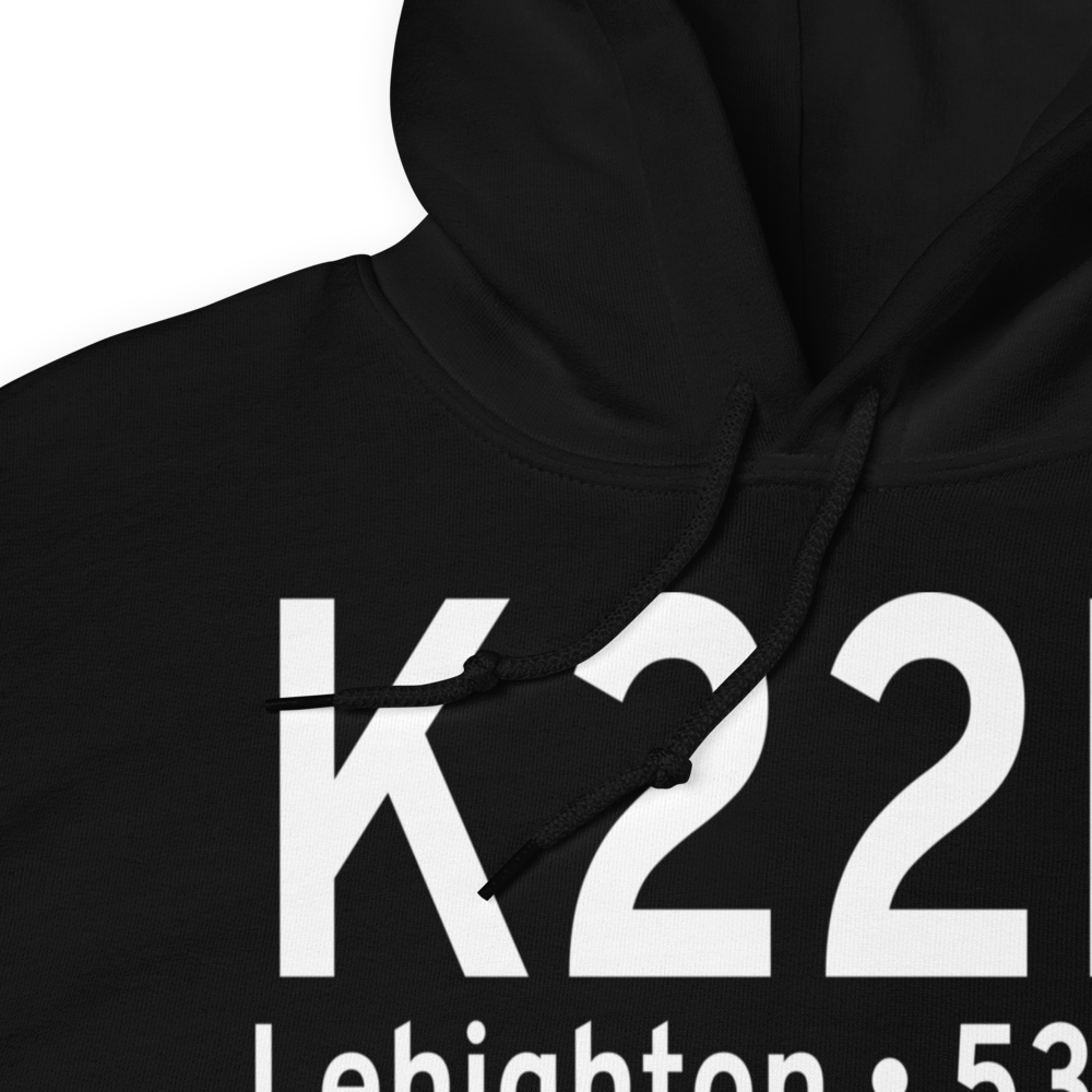 Jake Arner Memorial Airport (K22N) ICAO Hoodie Sweatshirt 