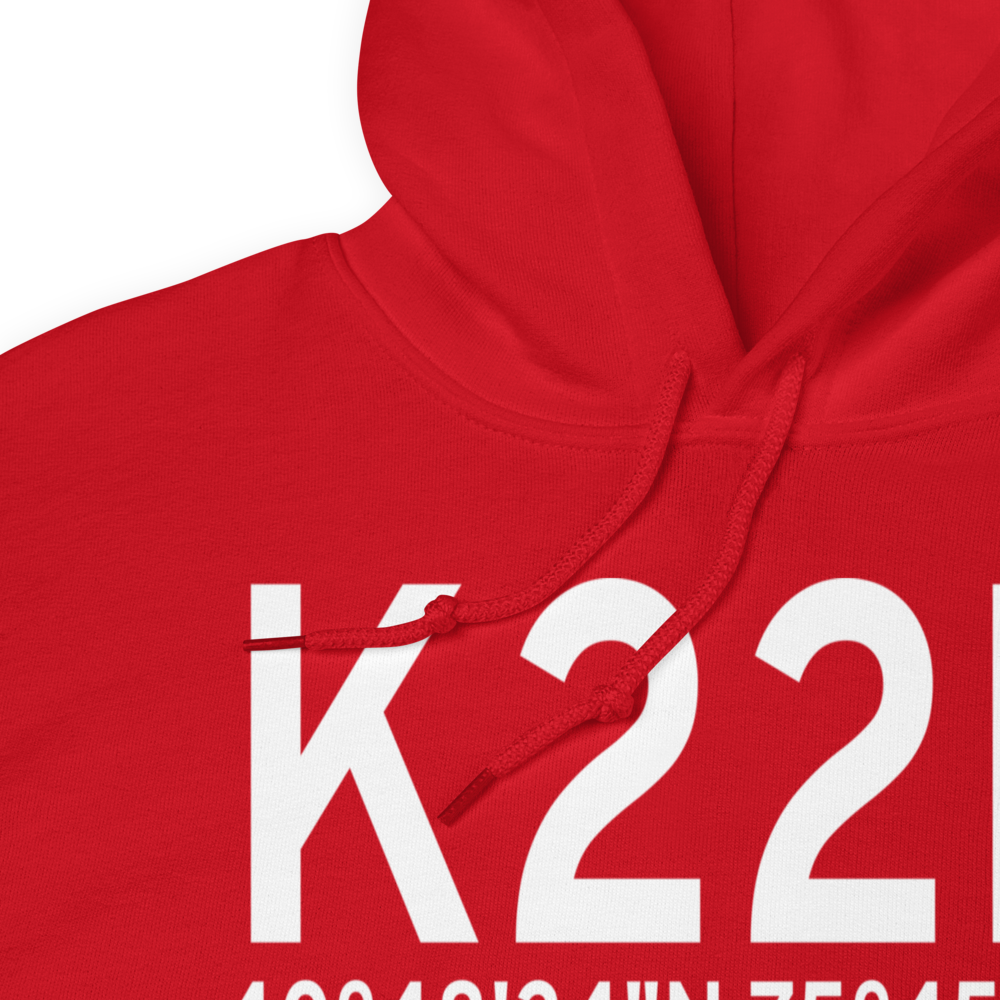 Jake Arner Memorial Airport (K22N) ICAO Hoodie Sweatshirt 
