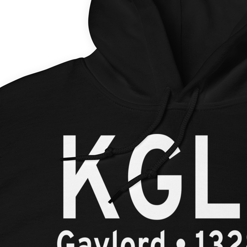 Gaylord Regional Airport (KGLR) ICAO Hoodie Sweatshirt 