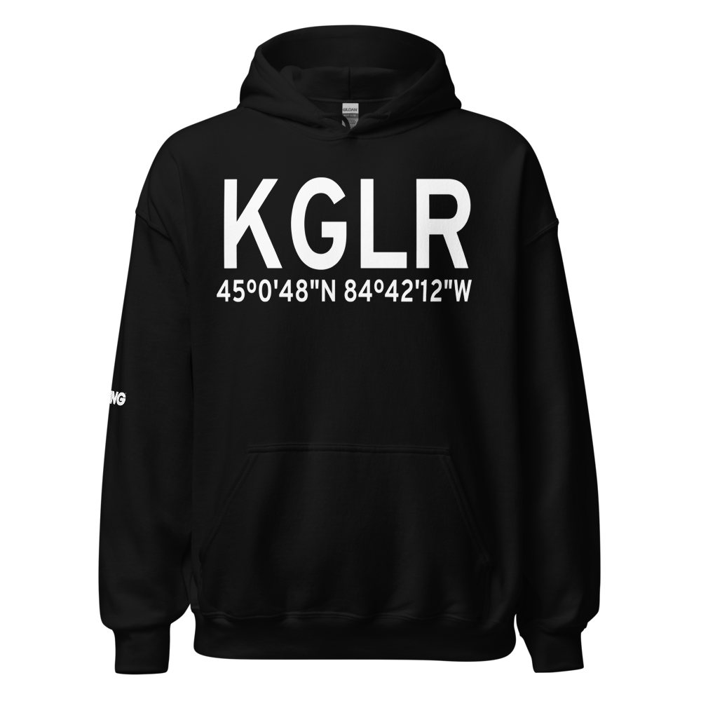 Gaylord Regional Airport (KGLR) ICAO Hoodie Sweatshirt 