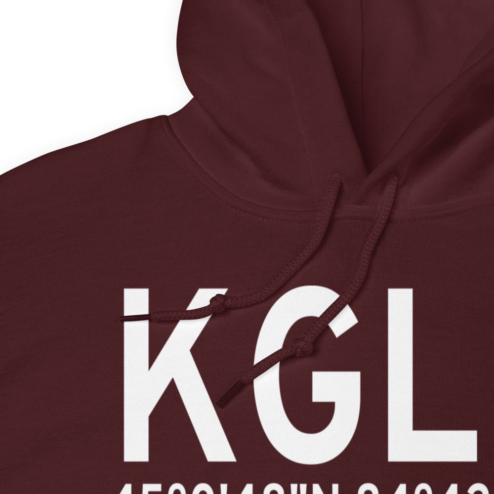 Gaylord Regional Airport (KGLR) ICAO Hoodie Sweatshirt 