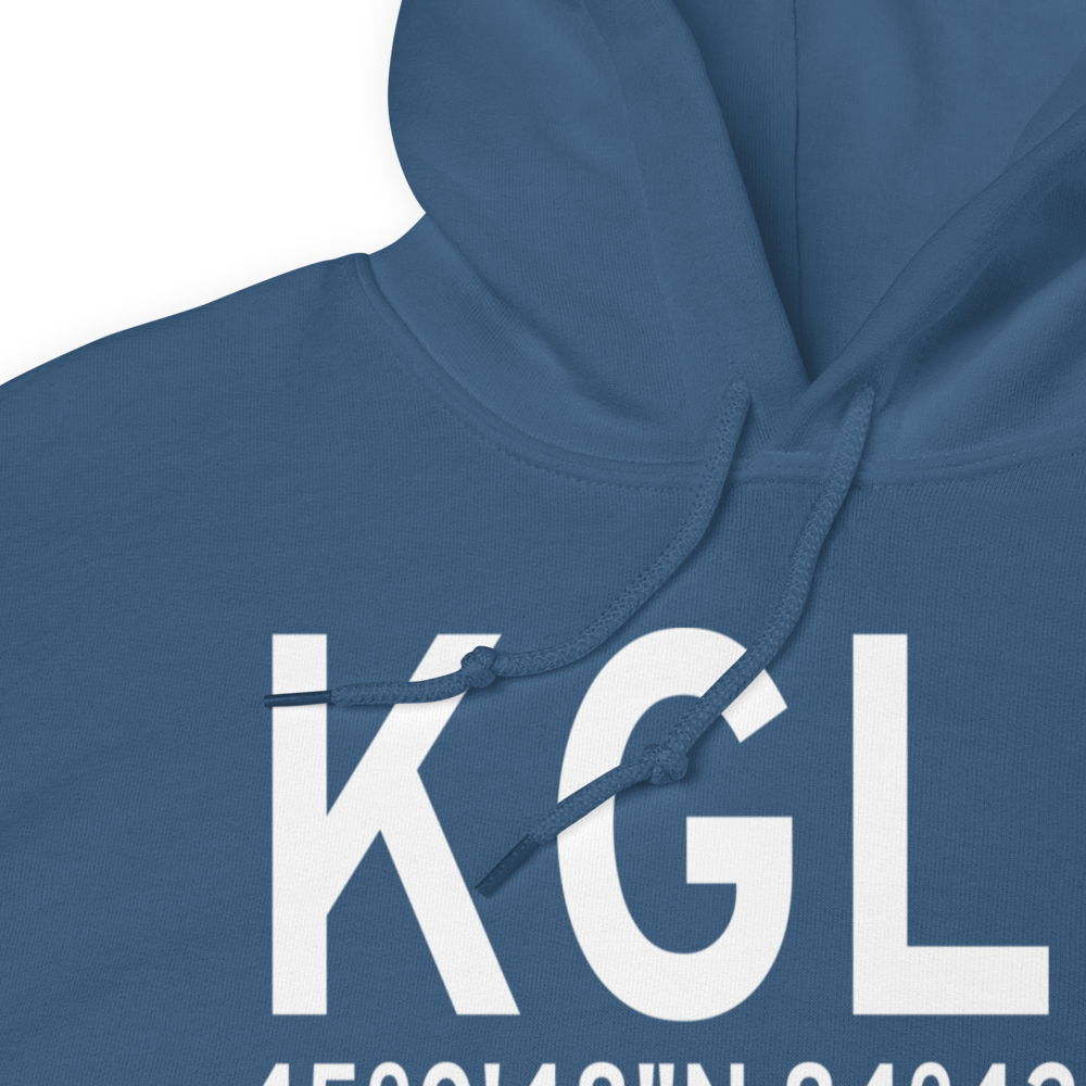 Gaylord Regional Airport (KGLR) ICAO Hoodie Sweatshirt 