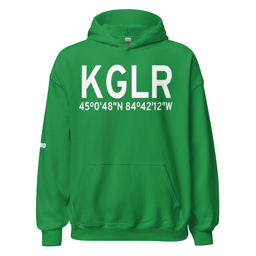 Gaylord Regional Airport (KGLR) ICAO Hoodie Sweatshirt 