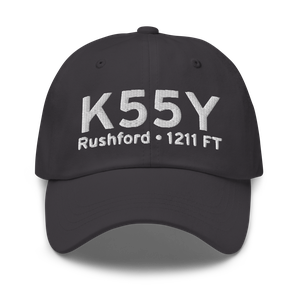 Rushford Municipal Airport - Robert W Bunke Field (K55Y) ICAO Hat